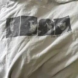 90’s White Beatles Tshirt