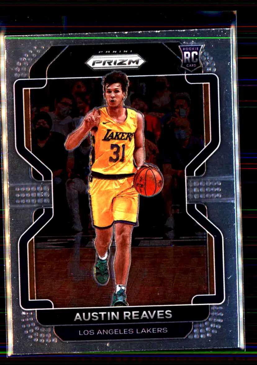 Austin Reaves 2021-22 Panini Prizm #165 - Los Angeles Lakers - (136-85)