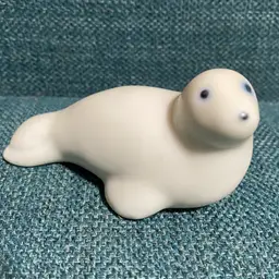 Downeast White Seal Figurine