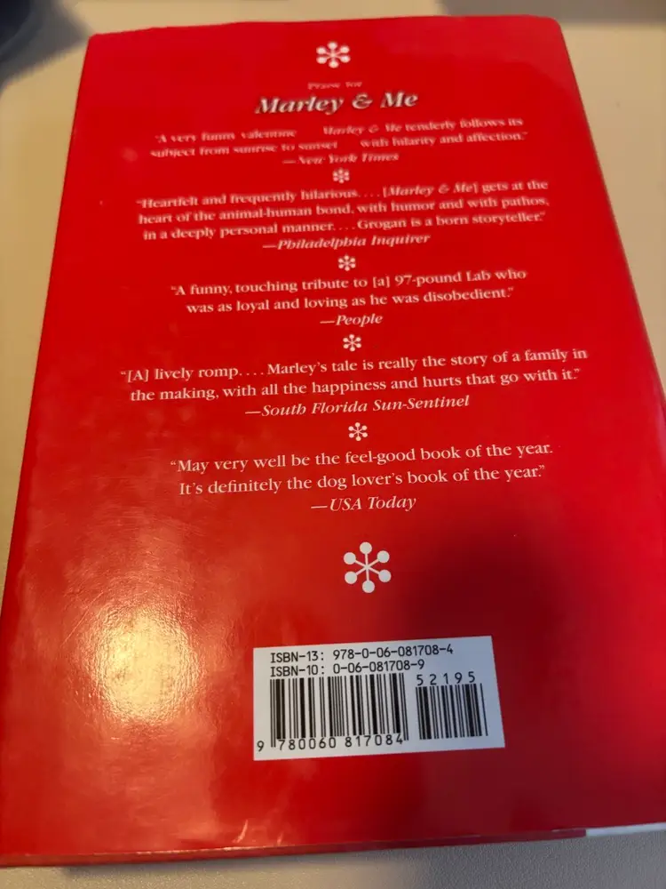 Hardback: Used VG Condition: Marley & Me