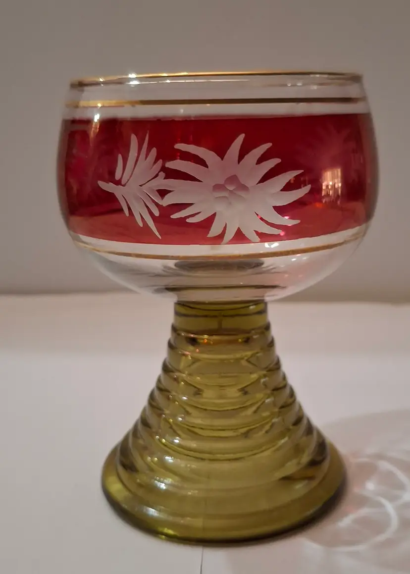 German Romer Wine Glass mid century