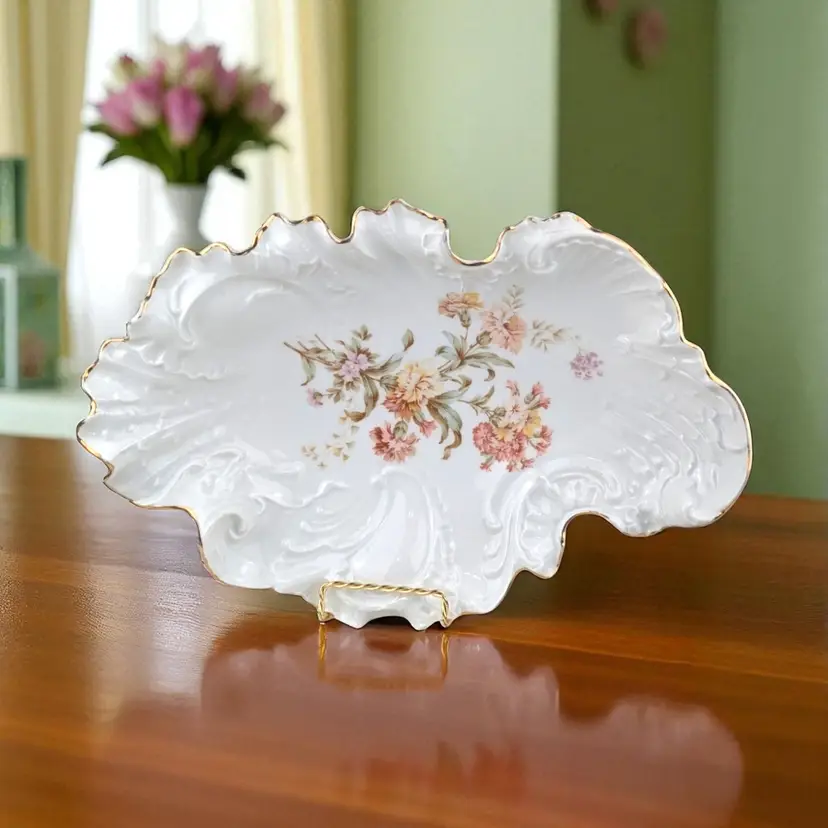 CT Carl Tielsch Germany 13" Decorative Bowl