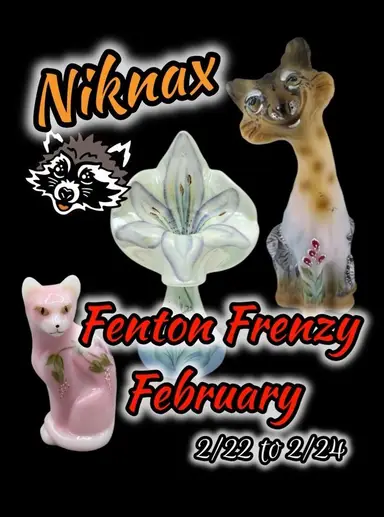 Fenton Frenzy February with Faded Love Vintage