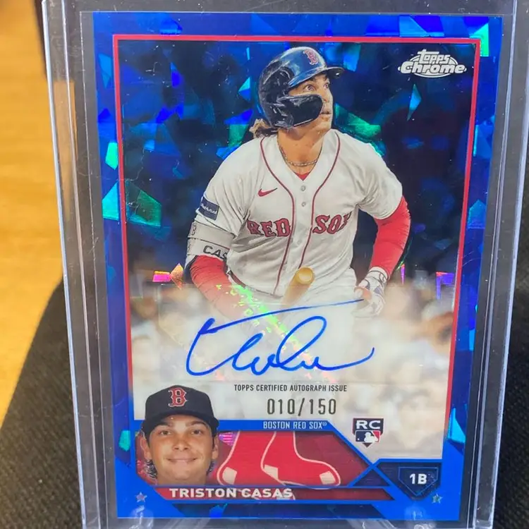 Tristan Casas Boston Redsox 2023 Update Sapphire 10/150 Auto