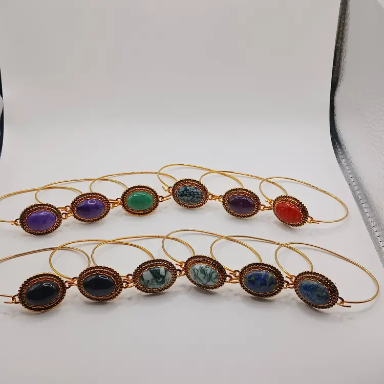 12 Gemstone Bracelets