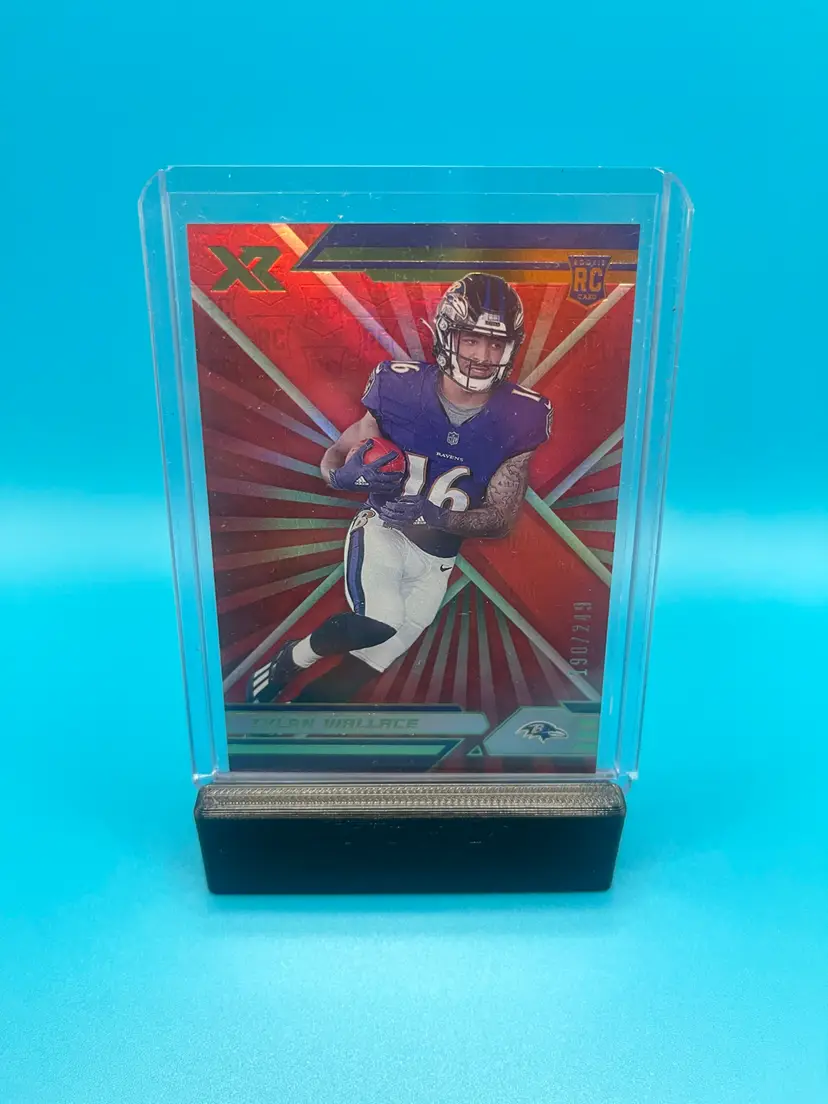 Tylan Wallace XR Refractor RC /249 Baltimore Ravens