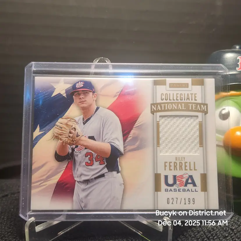 2013 Team USA Relic - Riley Ferrell Houston Astros 27/199
