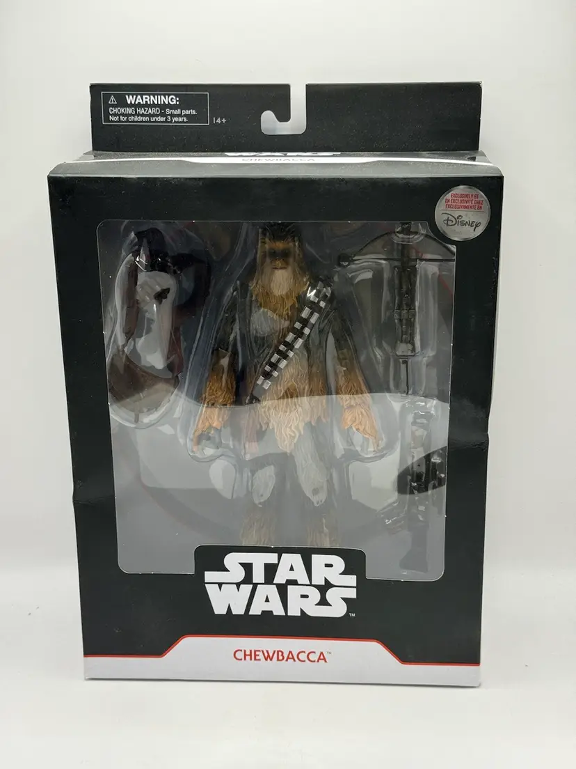 Star Wars The Empire Strikes Back Chewbacca Action Figure Disney Store Exclusive