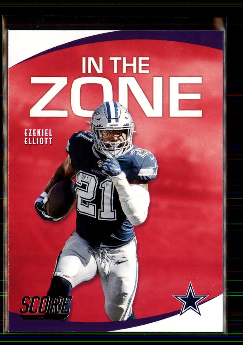 Ezekiel Elliott 2020 Score In the Zone #IZ-EE - Dallas Cowboys - (147-353)