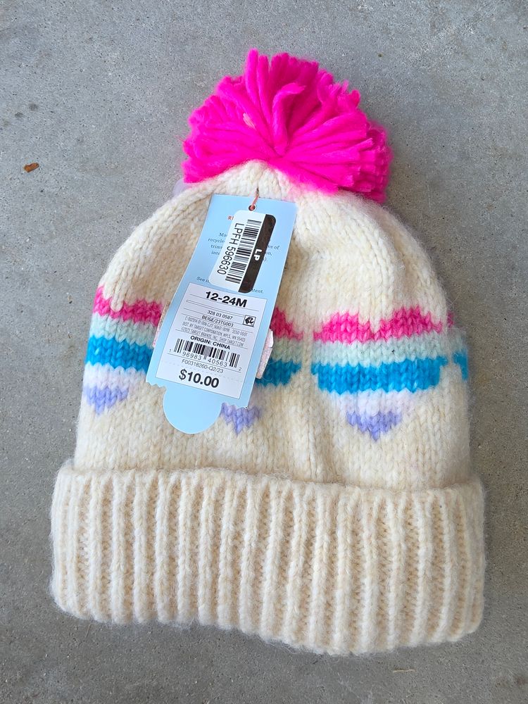 12-24 months winter hat nwt