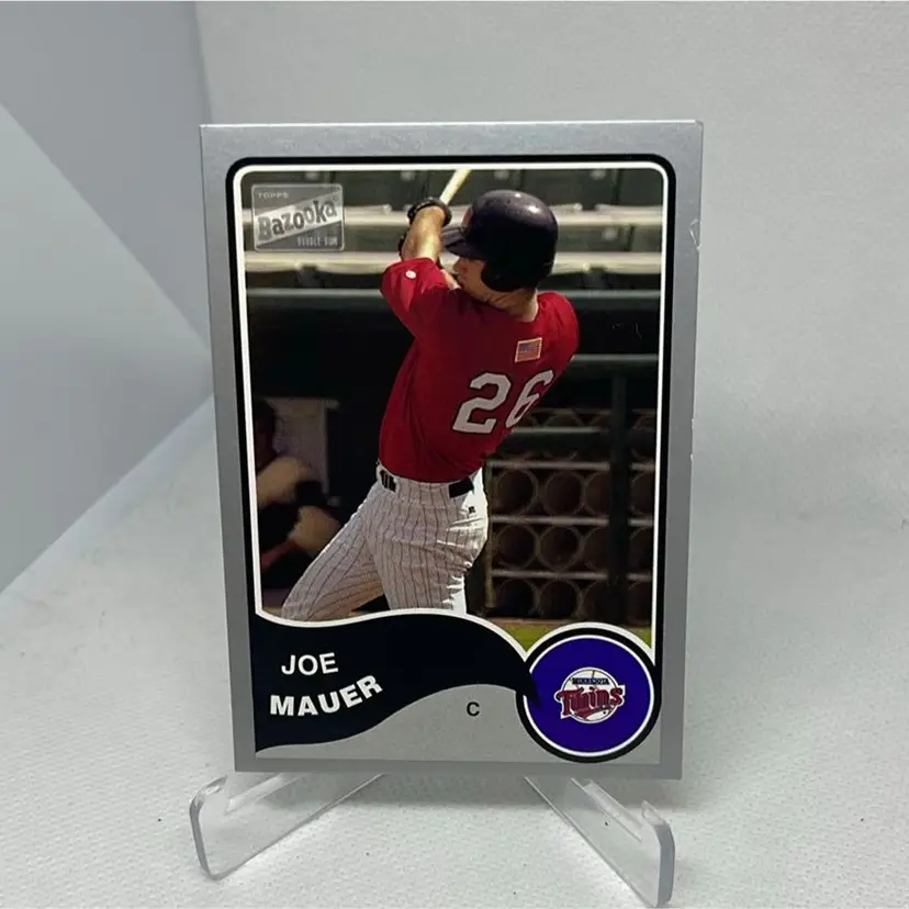 2003 topps bazooka joe mauer # 184 Minnesota Twins