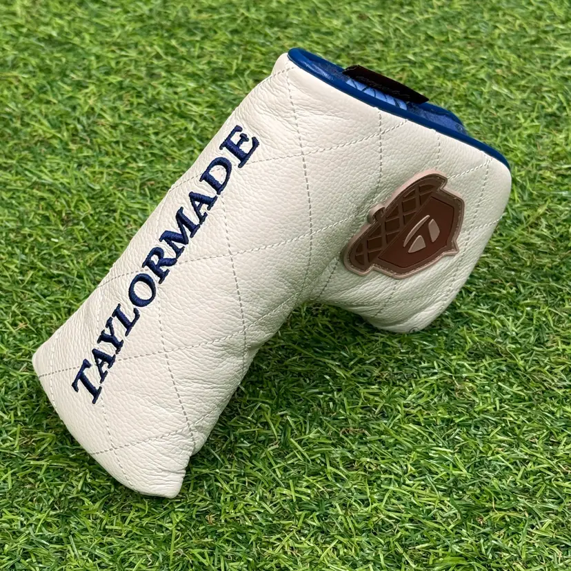 TaylorMade PGA Championship Putter Headcover | White Blue | Magnetic | NEW