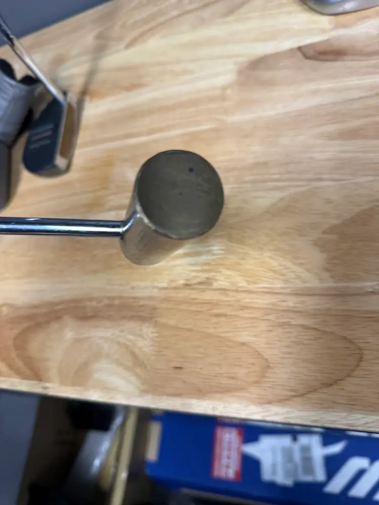 The Vintage “Cylinder Putter” Solid Cylinder Head Putter 35” Original Golf Pride Grip