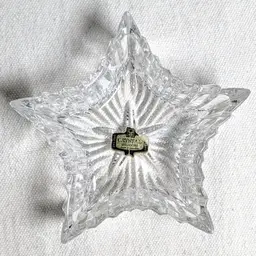 Crystal Star-Shaped Trinket Dish