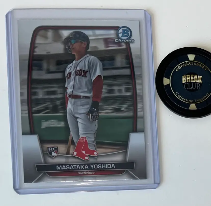 Masataka Yoshida RC Bowman Chrome Boston Red Sox