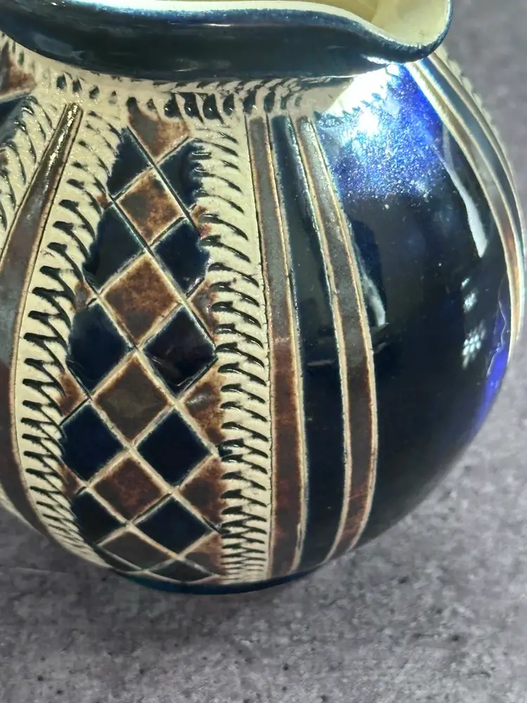 Vintage Hohritt Art Pottery Small Pitcher Or Creamer