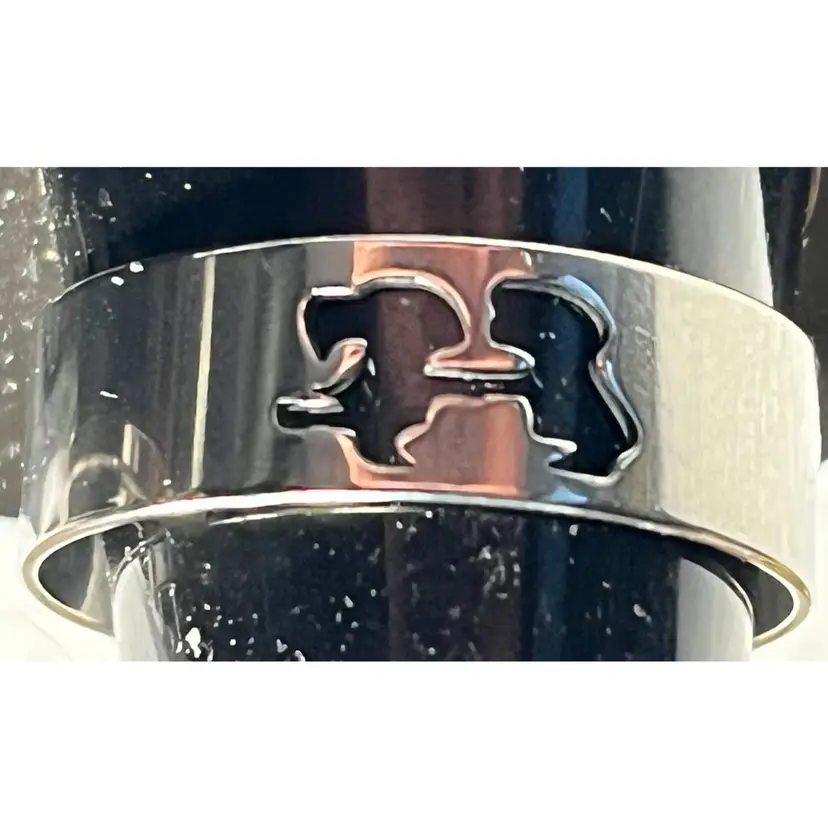 Stainless Steel Ring As Pictured Size 11.5