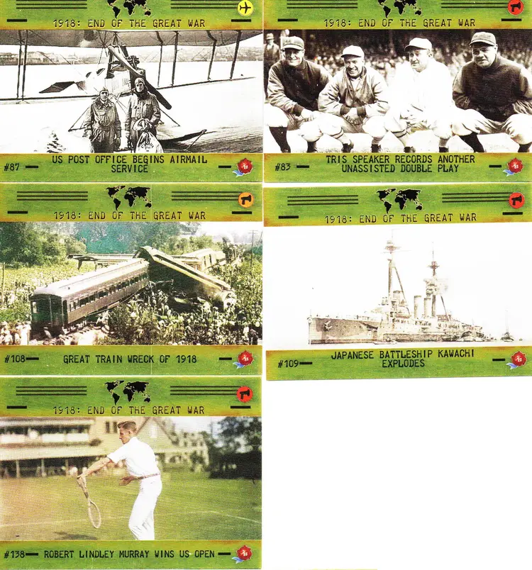 Historic Autographs - 1918: End of the Great War Alloy Parallels YOU PICK