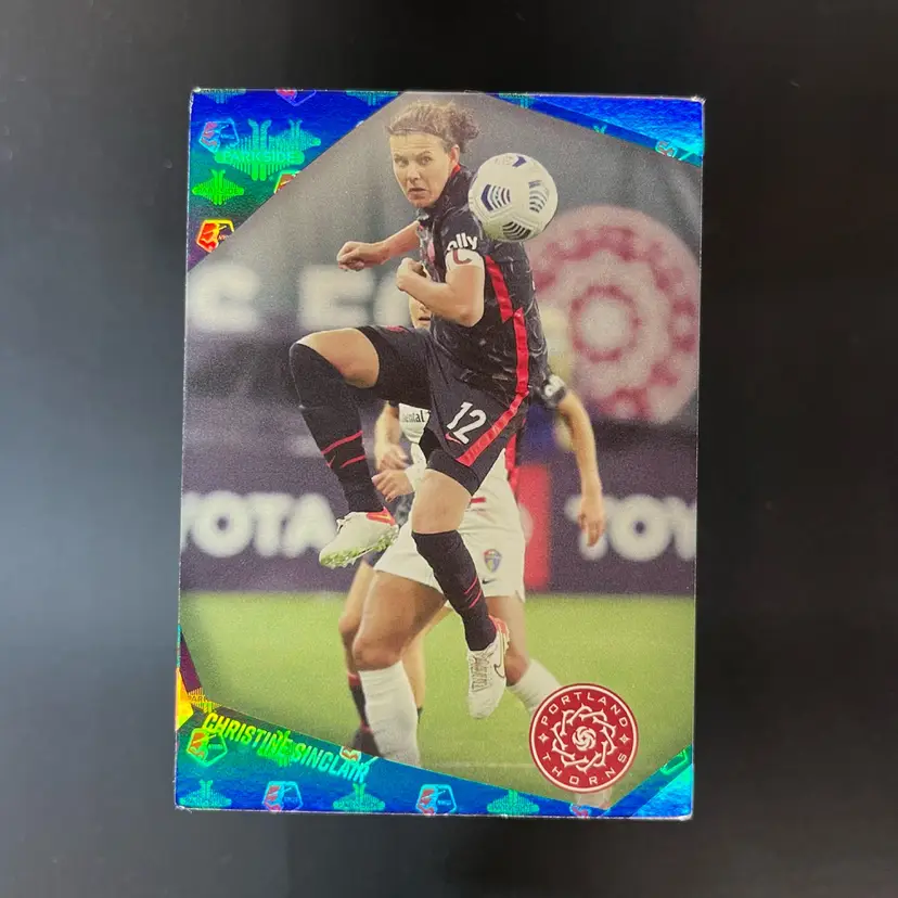 Christine Sinclair 2022 Parkside NWSL Foil Portland Thorns Soccer Card