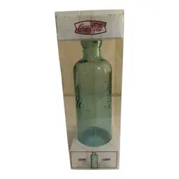 collectible Coca-Cola Hutchinson bottle reproduction from 1899