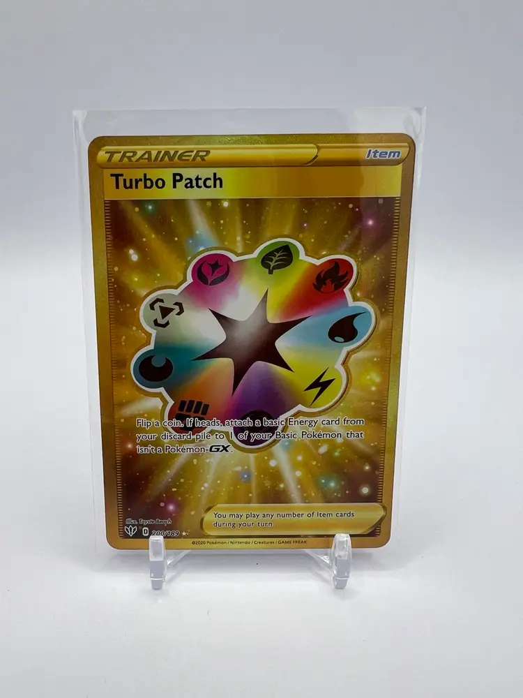 Turbo Patch Gold - Pokemon Darkness Ablaze
