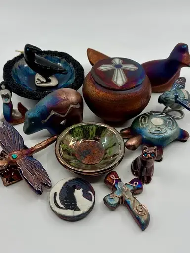 Raku Miniatures 🐝 J Diller +More