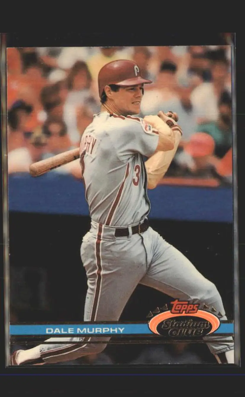 1991 Stadium Club #243 Dale Murphy - (137) - Philadelphia Phillies