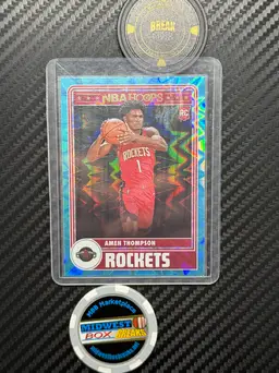 Amen Thompson Teal SP NBA Hoops RC