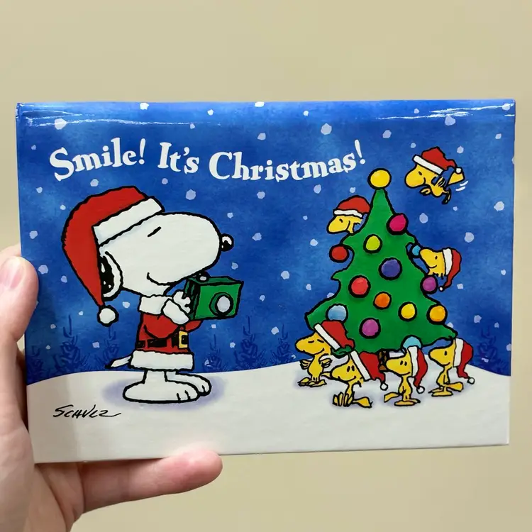 Snoopy Christmas Photo Album