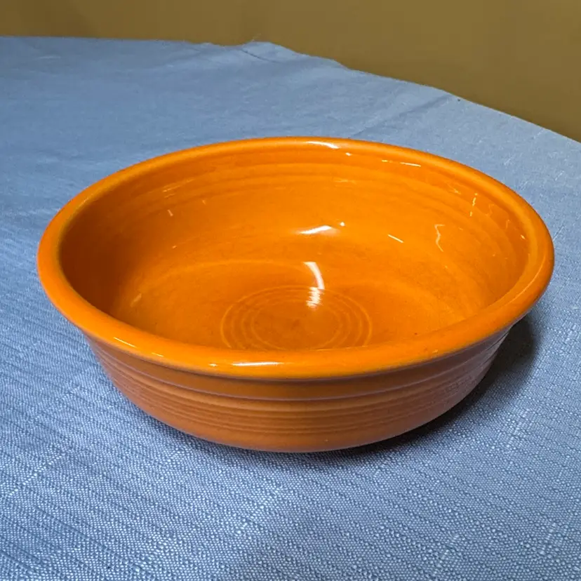 fiesta small classic bowl tangerine