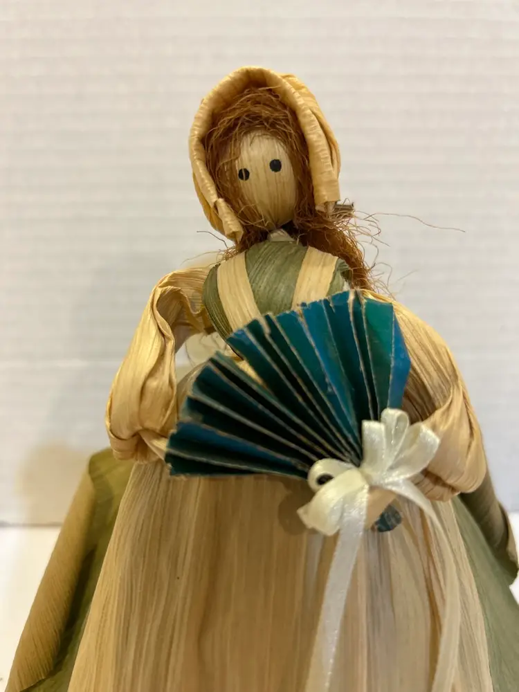 Vintage Corn Husk Doll