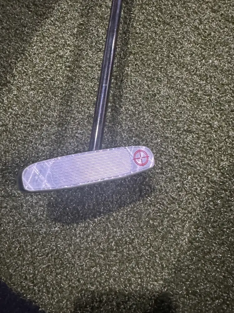 SeeMore M5x Private Reserve Putter – Center Shafted Premium Milled Mallet (Mint) 33.5inch