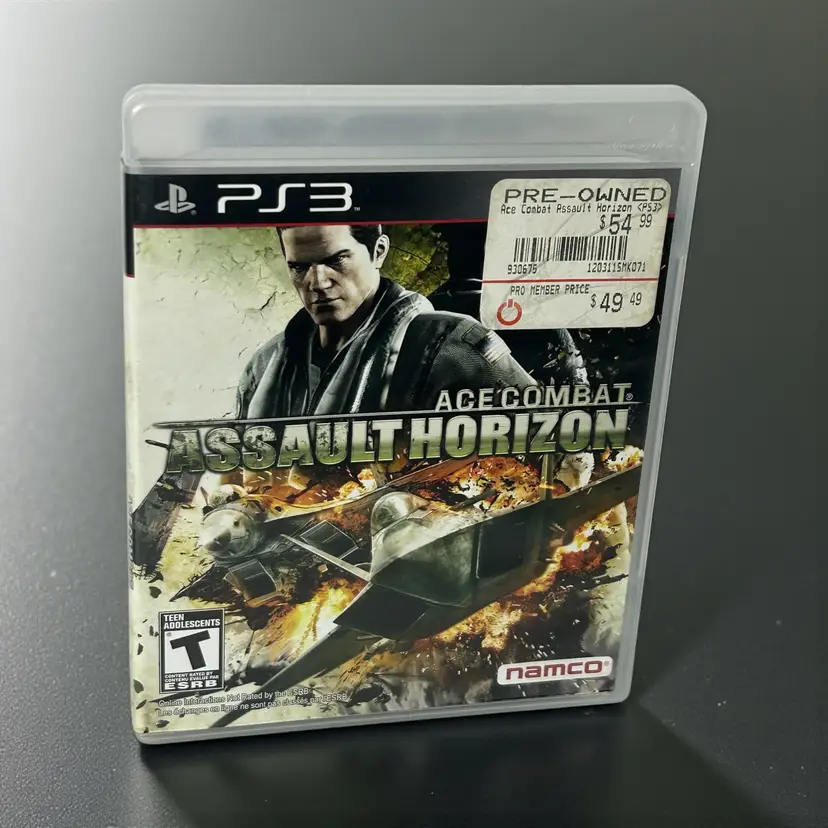 Sony PlayStation 3 PS3 Namco Ace Combat Assault Horizon