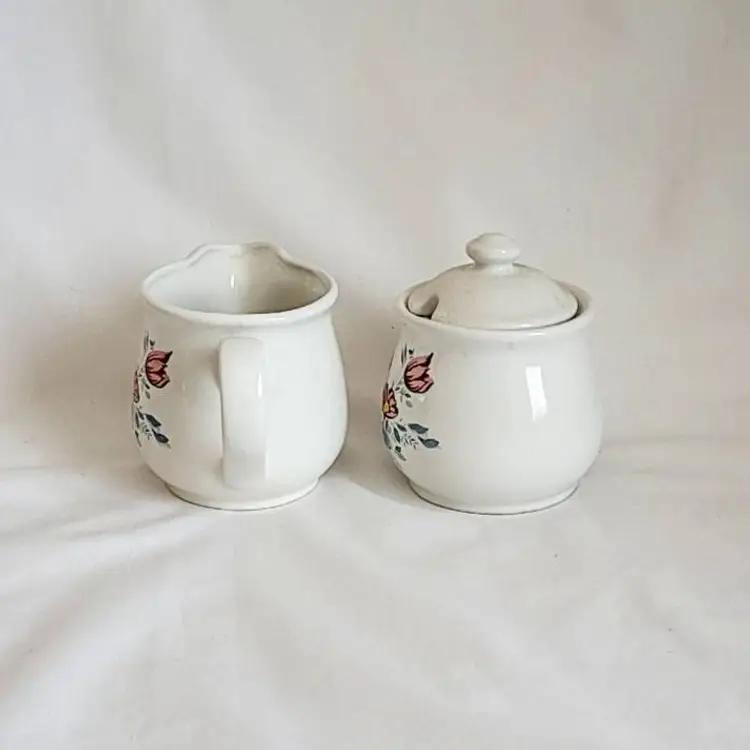 Sapota Cream and Sugar Set