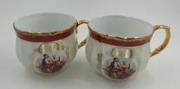 Set Of 2 GNA Fine China Teacups