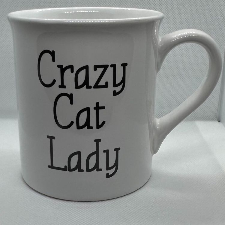 Cat Lady Starter Kit -  Size Medium Nightshirt & Coffee Mug
