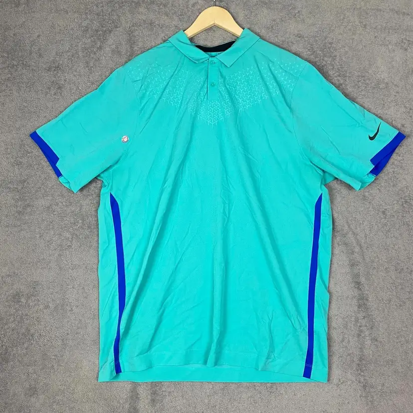 Nike Golf Tour Performance Dri-Fit Polo Shirt Men's XL Blue Tour Performance M-1751