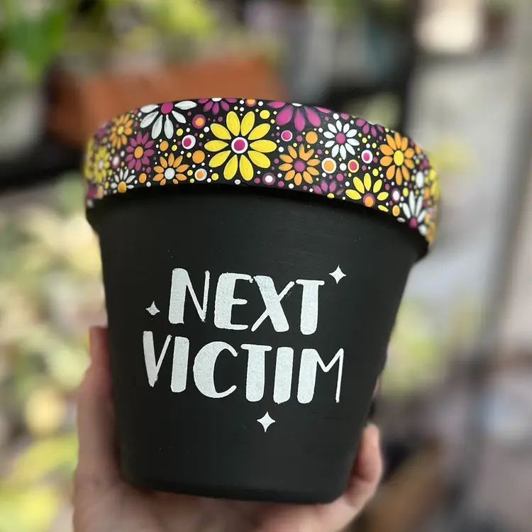 #01 Choose Your Size Plant Phrase Pot