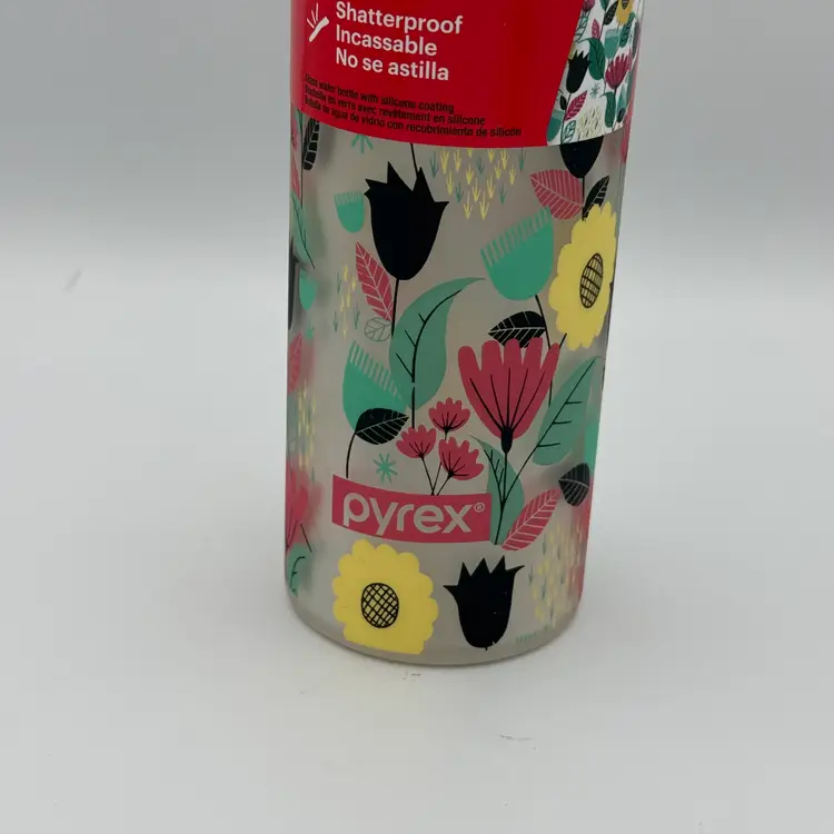 Pyrex Glass Water Bottle