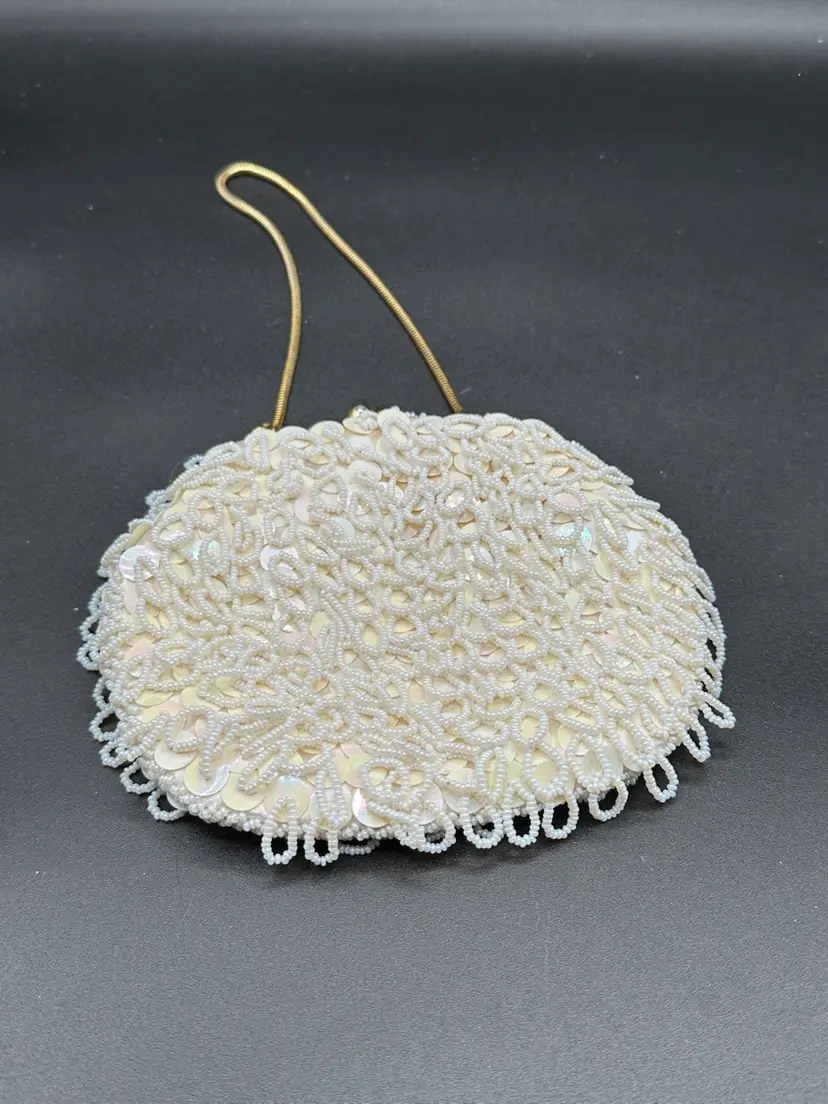 Vintage Delilah Handbags Beaded Evening Bag