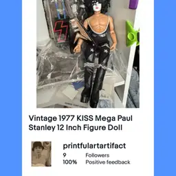 1977 Kiss Doll Paul Stanley