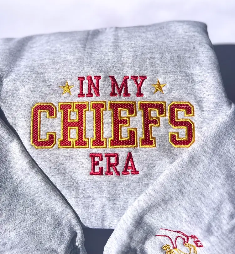In My Chiefs Era Embroidered Sweatshirt 