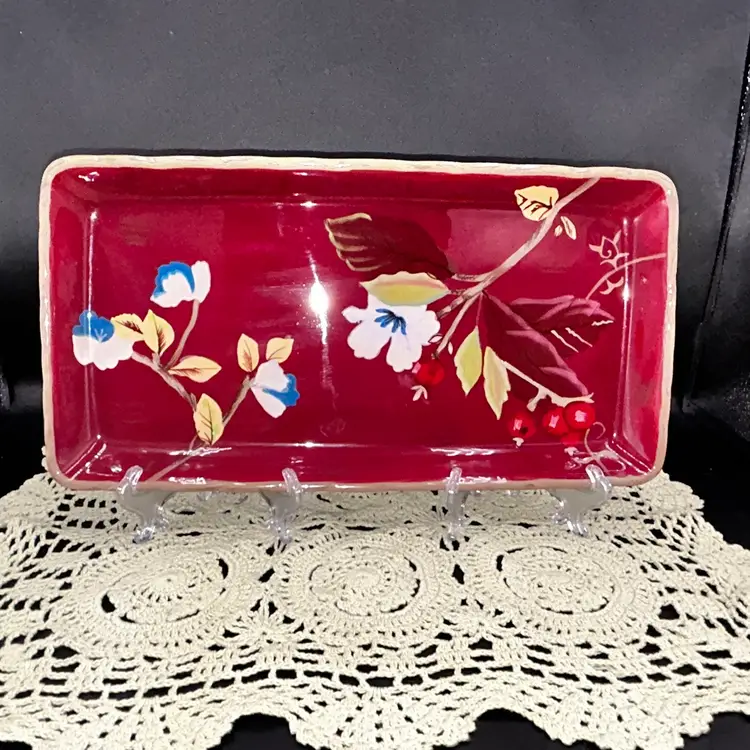 Tracy Porter Henna Collection Large Sandwich Serving Tray