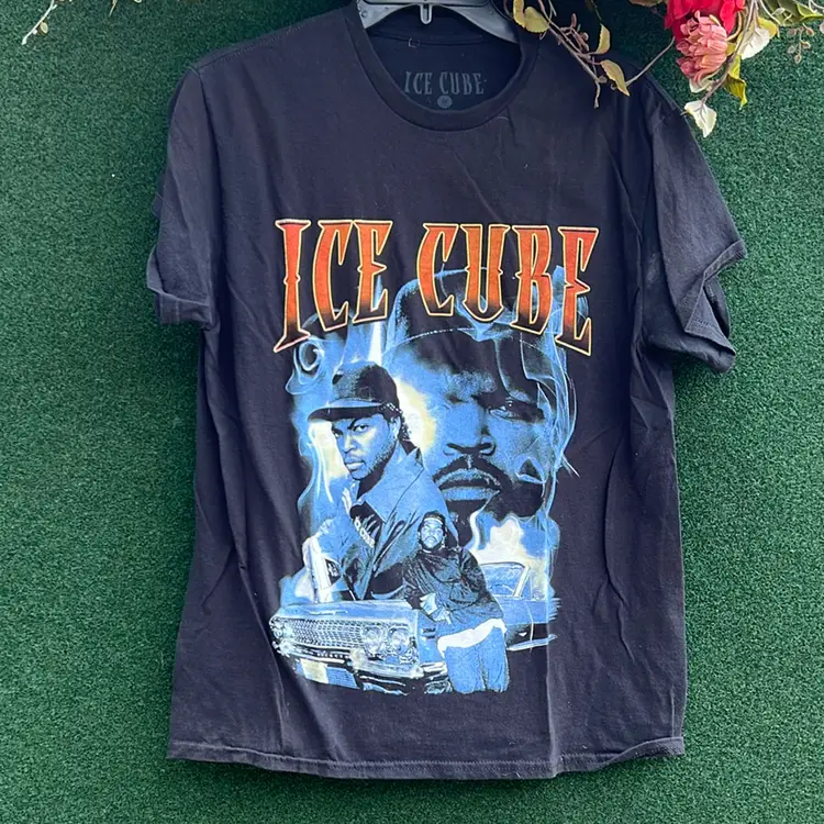 Ice Cube Size Medium Black Fashion Shirt 