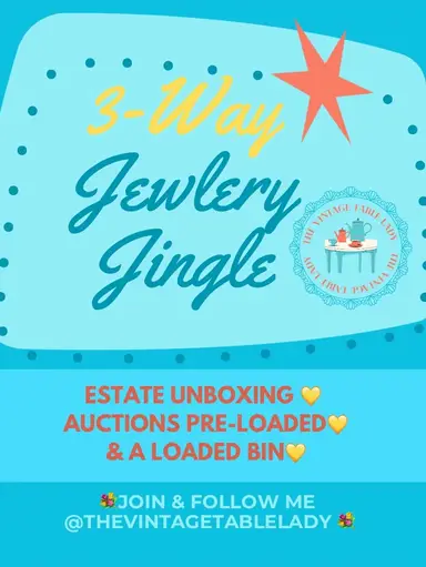 Jewelry Jingle 3 Ways - Estate Unboxing / Pre-bid Items / Loaded BIN