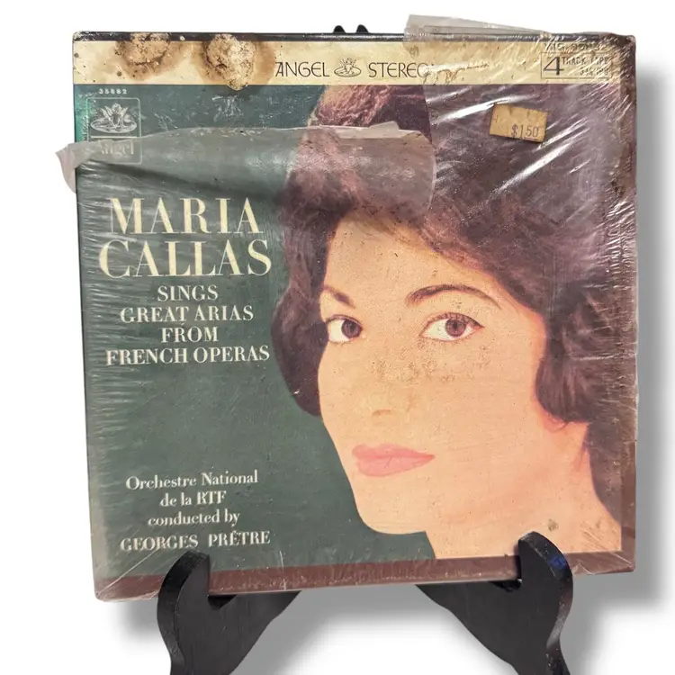 Maria Callas Sings Great Arias French Operas 1960 Reel To Reel New SEE PHOTOS