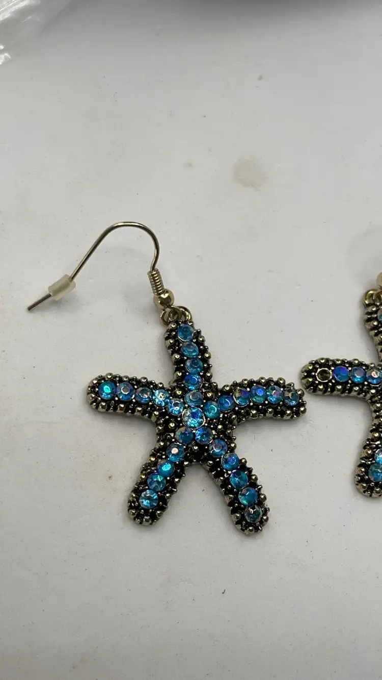 Starfish/Sea Star Wire Earrings