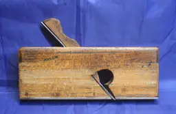 Wooden Rabbit Plane (with steel bottom) Skewed 1 1/4" Iron Inventory Closeout