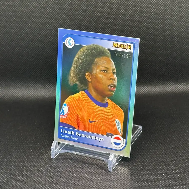 Lineth Beerensteyn Image Variation /150 2025 Topps Merlin Euros - Netherlands