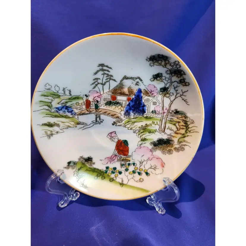 Handpainted Japan Small Plate